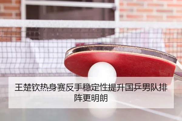 王楚钦热身赛反手稳定性提升国乒男队排阵更明朗